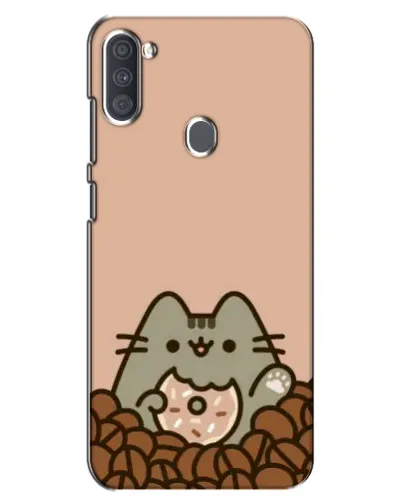 Чохол для Samsung Galaxy A11 (A115) з картинкою «Кавовий Пушин» Чохол для Samsung Galaxy A11 (A115) з картинкою «Кавовий Пушин»