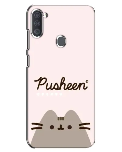 Чохол для Samsung Galaxy A11 (A115) з картинкою «Pusheen логотип» Чохол для Samsung Galaxy A11 (A115) з картинкою «Pusheen логотип»