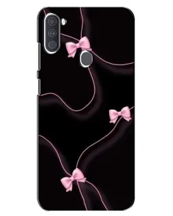 Чохол для Samsung Galaxy A11 (A115) з картинкою «Рожеві стрічки»