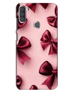 Чохол для Samsung Galaxy A11 (A115) з картинкою «Бордовий атлас»