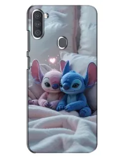 Чохол для Samsung Galaxy A11 (A115) з картинкою «Плюшеві Стіч Ангел»