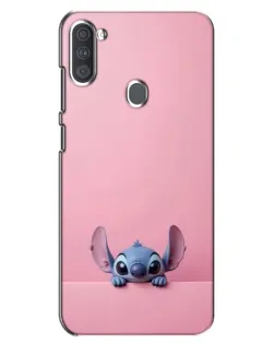 Чехол для Samsung Galaxy A11 (A115) с картинкой «Stitch выглядывает» Чехол для Samsung Galaxy A11 (A115) с картинкой «Stitch выглядывает»