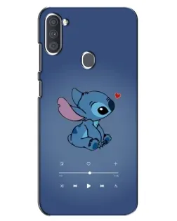 Чехол для Samsung Galaxy A11 (A115) с картинкой «Музыкальный Stitch» Чехол для Samsung Galaxy A11 (A115) с картинкой «Музыкальный Stitch»