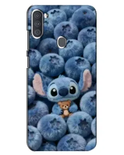 Чехол для Samsung Galaxy A11 (A115) с картинкой «Стич и голубика» Чехол для Samsung Galaxy A11 (A115) с картинкой «Стич и голубика»