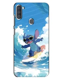 Чехол для Samsung Galaxy A11 (A115) с картинкой «Стич на волне» Чехол для Samsung Galaxy A11 (A115) с картинкой «Стич на волне»