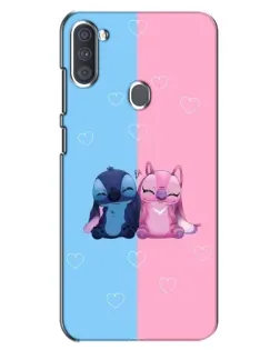 Чехол для Samsung Galaxy A11 (A115) с картинкой «Stitch и Angel Love» Чехол для Samsung Galaxy A11 (A115) с картинкой «Stitch и Angel Love»