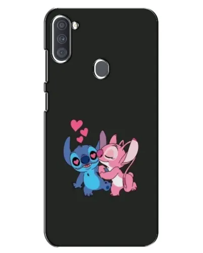 Чохол для Samsung Galaxy A11 (A115) з картинкою «Анжел цілує Стіча»