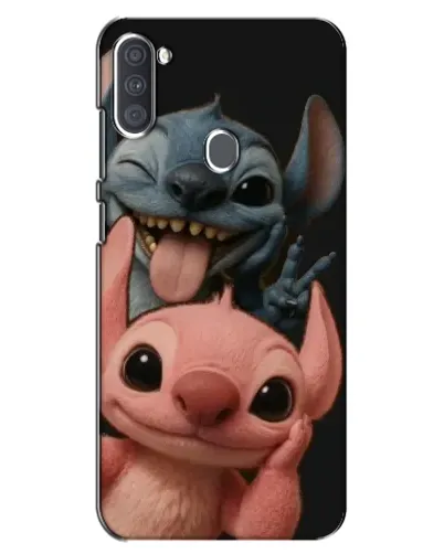 Чохол для Samsung Galaxy A11 (A115) з картинкою «Стіч та Ангел»