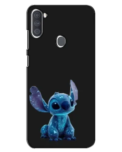 Чохол для Samsung Galaxy A11 (A115) з картинкою «Стіч на чорному»