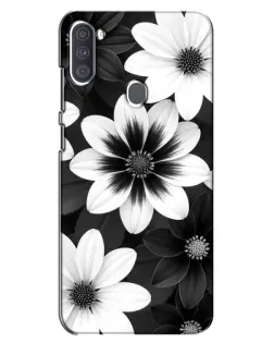 Чохол для Samsung Galaxy A11 (A115) з картинкою «Монохромні айстри» Чохол для Samsung Galaxy A11 (A115) з картинкою «Монохромні айстри»