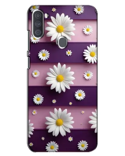 Чохол для Samsung Galaxy A11 (A115) з картинкою «Ромашки на фіолетовому» Чохол для Samsung Galaxy A11 (A115) з картинкою «Ромашки на фіолетовому»
