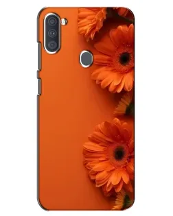Чохол для Samsung Galaxy A11 (A115) з картинкою «Помаранчеві гербери» Чохол для Samsung Galaxy A11 (A115) з картинкою «Помаранчеві гербери»