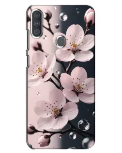 Чохол для Samsung Galaxy A11 (A115) з картинкою «Ніжня сакура та краплі» Чохол для Samsung Galaxy A11 (A115) з картинкою «Ніжня сакура та краплі»