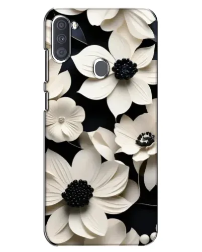 Чохол для Samsung Galaxy A11 (A115) з картинкою «Об'ємні білі квіти» Чохол для Samsung Galaxy A11 (A115) з картинкою «Об'ємні білі квіти»