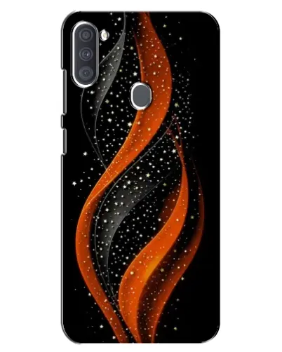 Чехол для Samsung Galaxy A11 (A115) с картинкой «Огненная звездная волна»