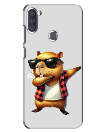 Чохол для Samsung Galaxy A11 (A115) з картинкою «Капібара репер даб»