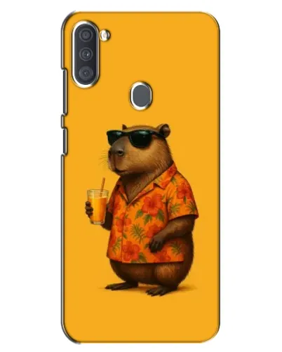 Чохол для Samsung Galaxy A11 (A115) з картинкою «Капібара на відпочинку»