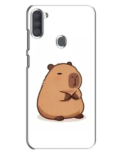 Чохол для Samsung Galaxy A11 (A115) з картинкою «Товстенька капібара»