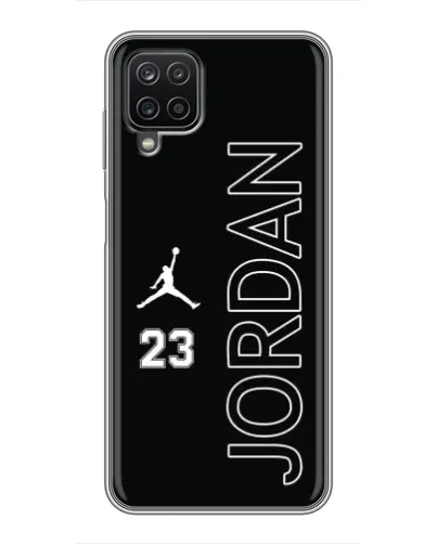 Чехол для Samsung Galaxy A12 с картинкой «Jordan Vertical»
