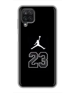 Чехол для Samsung Galaxy A12 с картинкой «Jordan Flight 23»