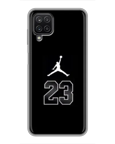 Чехол для Samsung Galaxy A12 с картинкой «Jordan Flight 23»