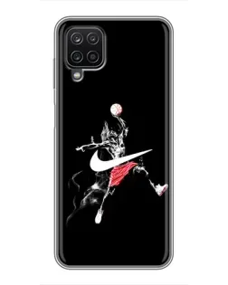 Чехол для Samsung Galaxy A12 с картинкой «Jordan Jumpman»