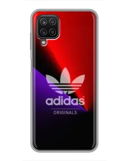 Чехол для Samsung Galaxy A12 с картинкой «Adidas Red Neon» Чехол для Samsung Galaxy A12 с картинкой «Adidas Red Neon»