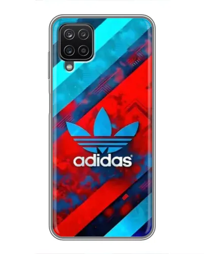 Чехол для Samsung Galaxy A12 с картинкой «Абстракция Adidas»