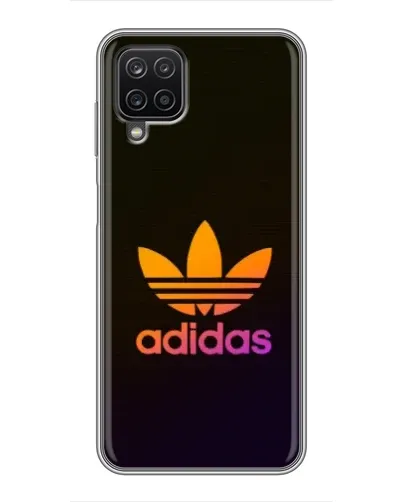 Чехол для Samsung Galaxy A12 с картинкой «Градиент Adidas»
