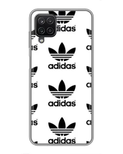 Чехол для Samsung Galaxy A12 с картинкой «Adidas Pattern»