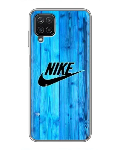 Чехол для Samsung Galaxy A12 с картинкой «Голубое дерево Nike»