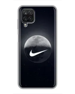 Чехол для Samsung Galaxy A12 с картинкой «Nike в стиле граффити»