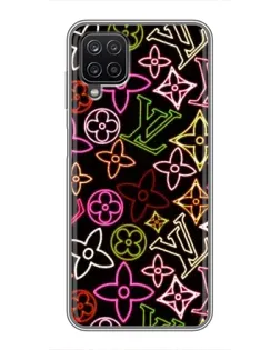 Чехол для Samsung Galaxy A12 с картинкой «Неоновый микс Nike» Чехол для Samsung Galaxy A12 с картинкой «Неоновый микс Nike»