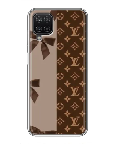 Чехол для Samsung Galaxy A12 с картинкой «Louis Vuitton — банты»
