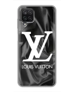 Чехол для Samsung Galaxy A12 с картинкой «Шелковый Louis Vuitton»