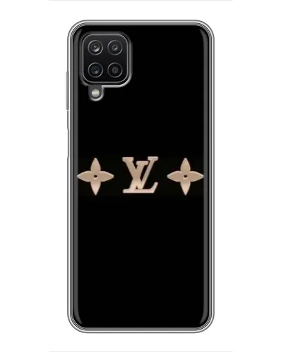 Чехол для Samsung Galaxy A12 с картинкой «Louis Vuitton — минимализм»