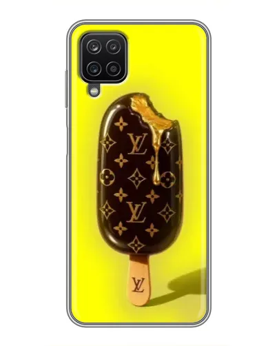 Чехол для Samsung Galaxy A12 с картинкой «Мороженое от LV»