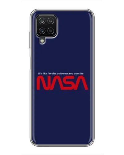 Чехол для Samsung Galaxy A12 с картинкой «NASA — глубокий космос»
