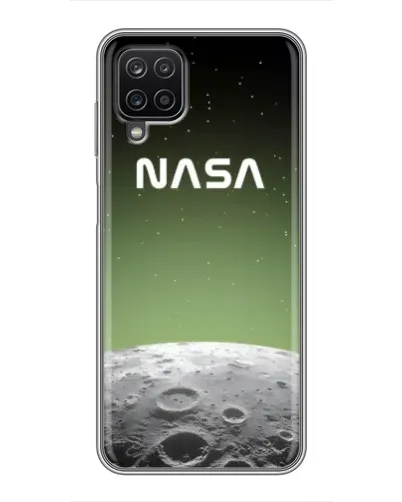Чехол для Samsung Galaxy A12 с картинкой «NASA — лунный градиент»