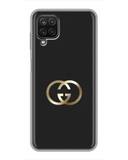 Чехол для Samsung Galaxy A12 с картинкой «Минимализм Gucci»