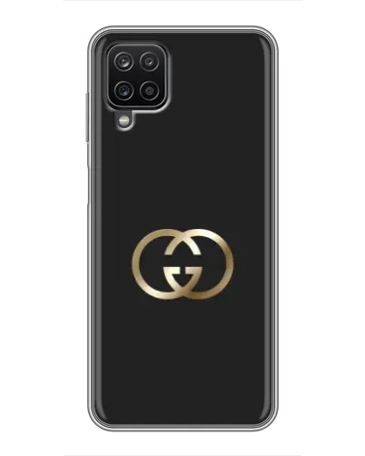 Чехол для Samsung Galaxy A12 с картинкой «Минимализм Gucci»