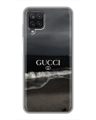 Чехол для Samsung Galaxy A12 с картинкой «Gucci — морской прибой»