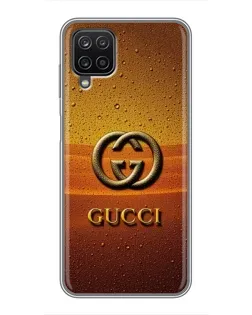 Чехол для Samsung Galaxy A12 с картинкой «Gucci — солнечный градиент»