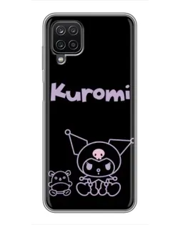 Чехол для Samsung Galaxy A12 с картинкой «Kuromi — черный минимализм» Чехол для Samsung Galaxy A12 с картинкой «Kuromi — черный минимализм»