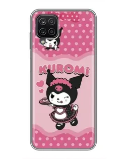 Чехол для Samsung Galaxy A12 с картинкой «Kuromi в очках» Чехол для Samsung Galaxy A12 с картинкой «Kuromi в очках»