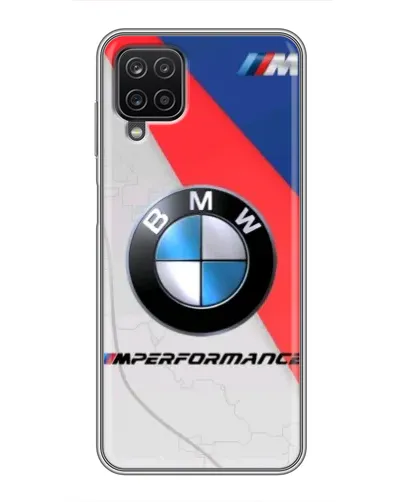 Чехол для Samsung Galaxy A12 с картинкой «BMW Performance стиль»