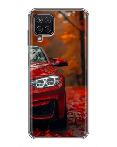 Чехол для Samsung Galaxy A12 с картинкой «Осенняя BMW M4»