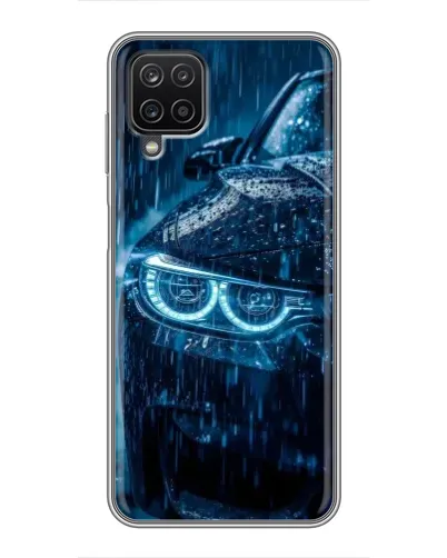 Чехол для Samsung Galaxy A12 с картинкой «BMW под дождем» Чехол для Samsung Galaxy A12 с картинкой «BMW под дождем»