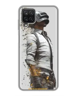 Чехол для Samsung Galaxy A12 с картинкой «PUBG — боец в пыли» Чехол для Samsung Galaxy A12 с картинкой «PUBG — боец в пыли»
