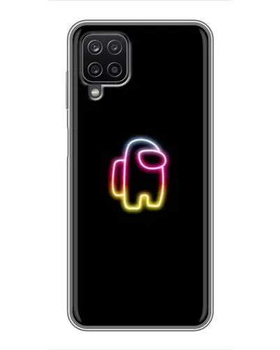Чехол для Samsung Galaxy A12 с картинкой «Among Us градиент»